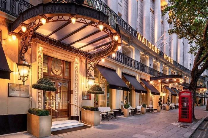 Victorian awnings for The Waldorf Hotel